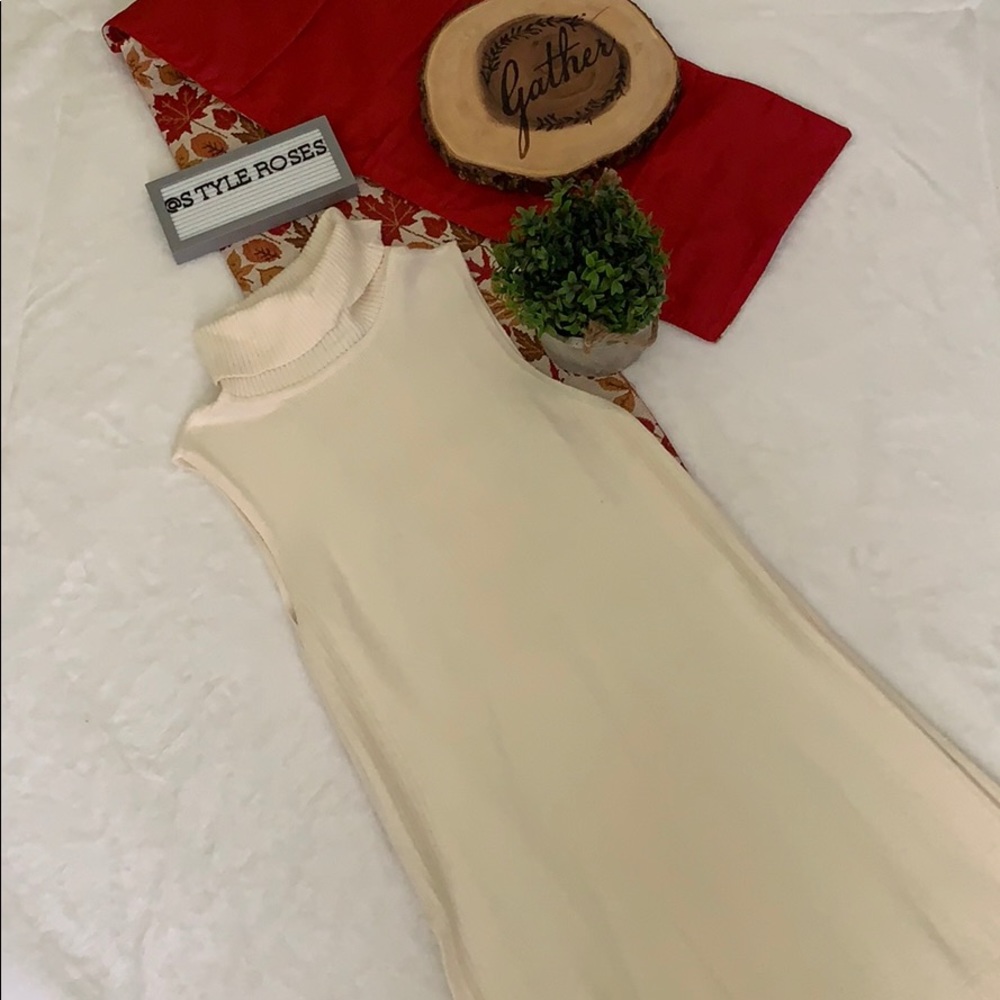 COPY - 🍂Sleeveless sweater dress- sz L